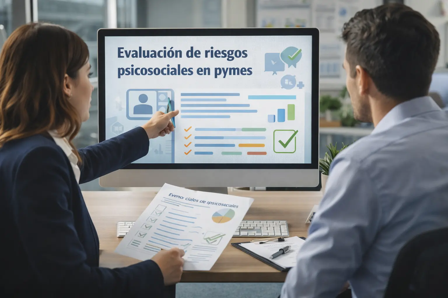 Evaluación de riesgos psicosociales: guía para pymes